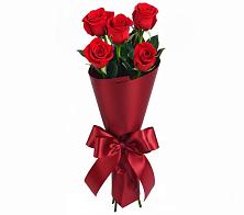 Букет 5 Красных роз Эдлесс Лав в Пскове