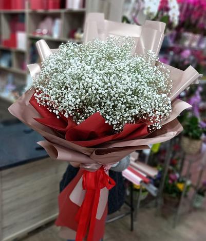 Букет цветов из: Гипсофила в Пскове