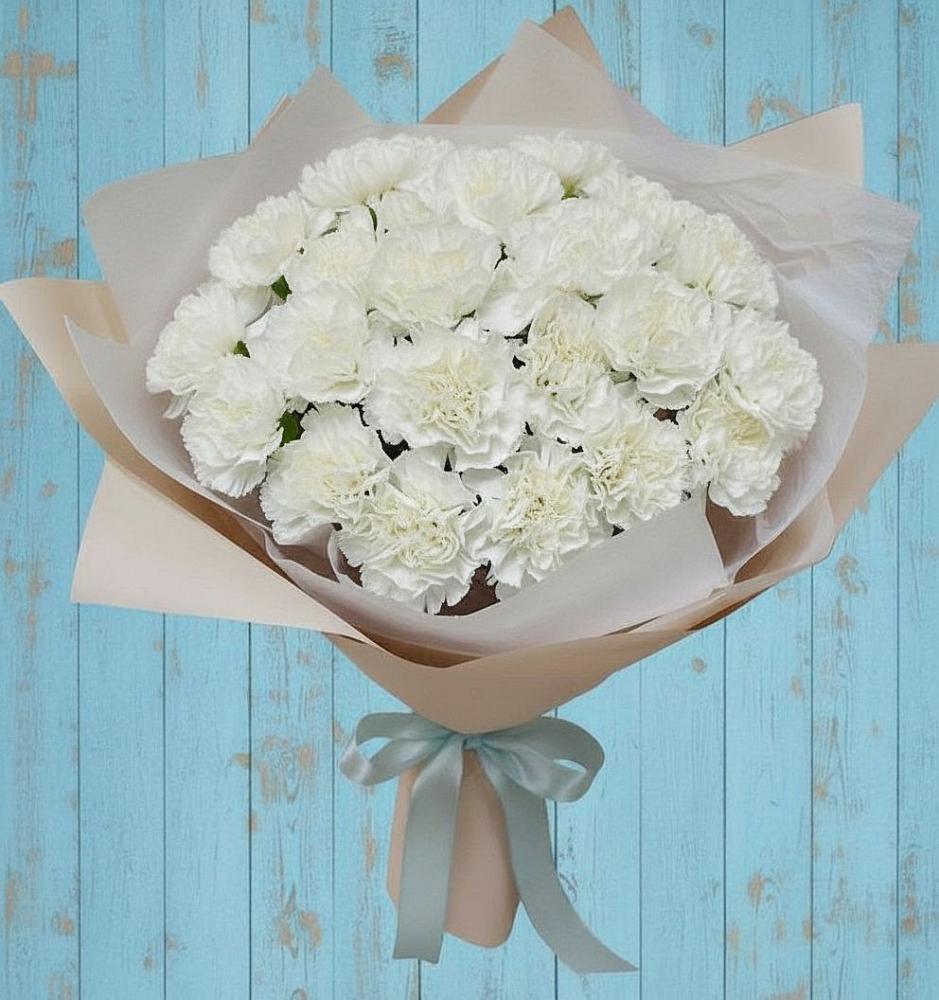 Букет цветов из: Гвоздики в Пскове