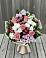 Букет цветов из: Альстромерии, Гвоздики, Розы и Хризантемы в Пскове