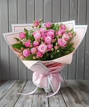 Букет Розовый кустик в Пскове