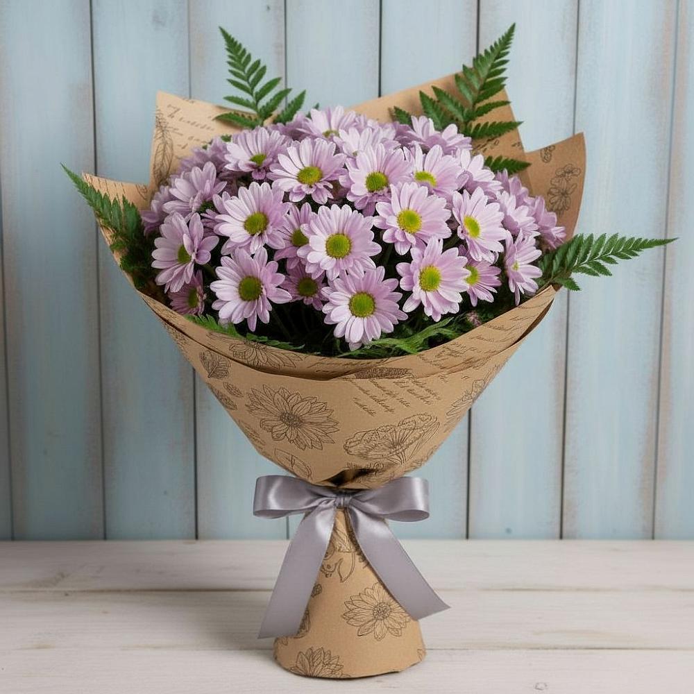 Букет цветов из: Хризантемы в Пскове