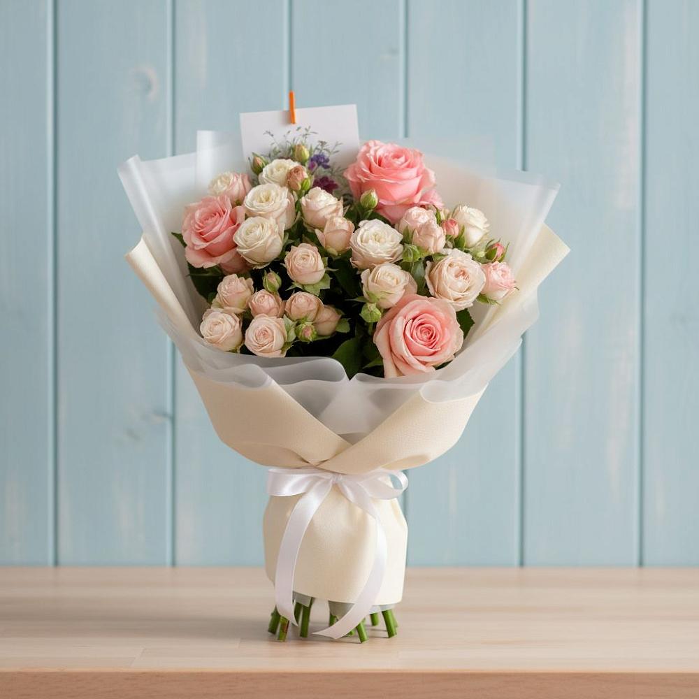 Букет цветов из: Розы в Пскове