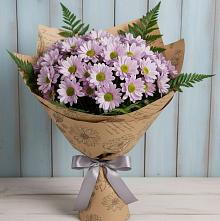 Букет цветов из:  Хризантемы #REPLACE_PRED# Пскове