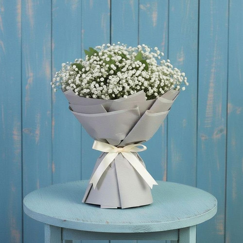 Букет цветов из: Гипсофила в Пскове