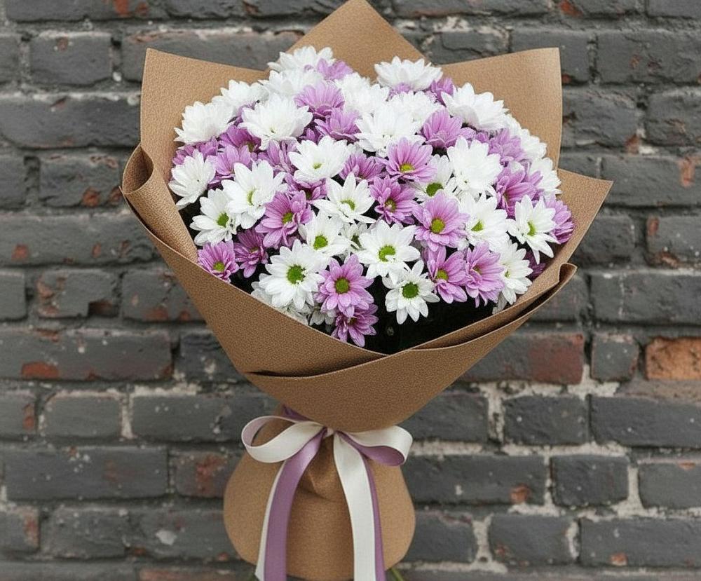 Букет цветов из: Хризантемы в Пскове