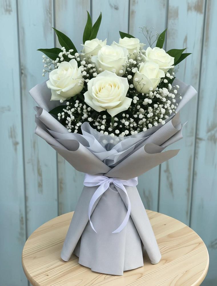 Букет цветов из: Розы в Пскове