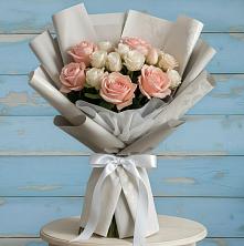 Букет цветов из:  Розы в Пскове