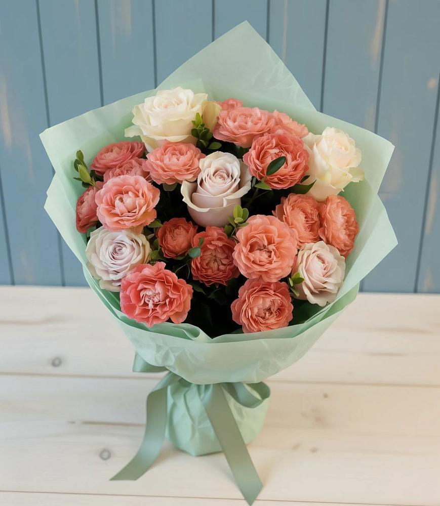 Букет цветов из: Розы в Пскове