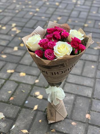 Букет цветов из: Розы в Пскове