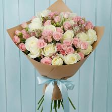 Букет цветов из:  Розы в Пскове